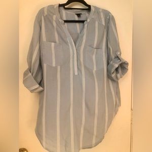 Torrid Harper Georgette Pullover 3/4 Sleeve Blouse